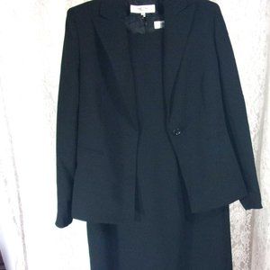 Jones New York Black Jacket Dress  NWOT *See Measurements